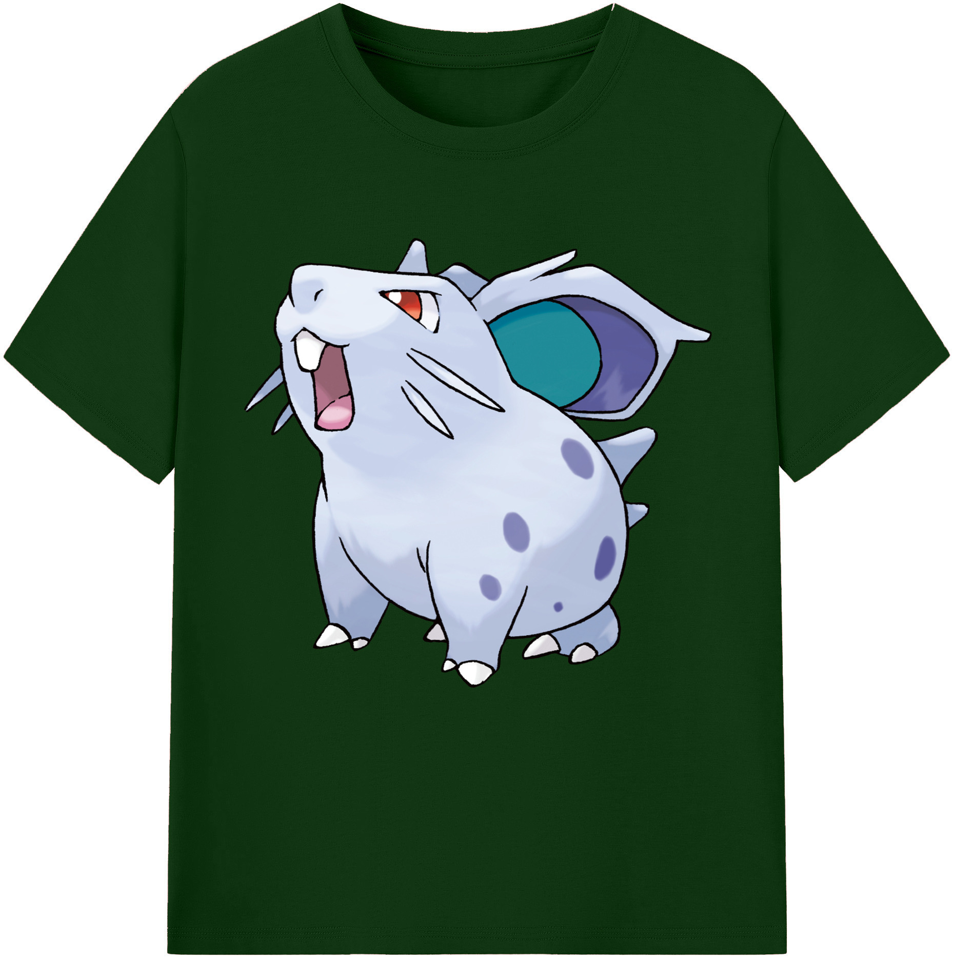 （画像用） ポケットモンスター Pokémon 綿100％半袖Tシャツ（フロントプリント）